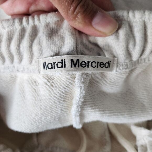 Mardi Mercredi Light Cream Colored Shorts - Picture 4 of 8